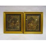 Two gilt framed 19th Century prints,