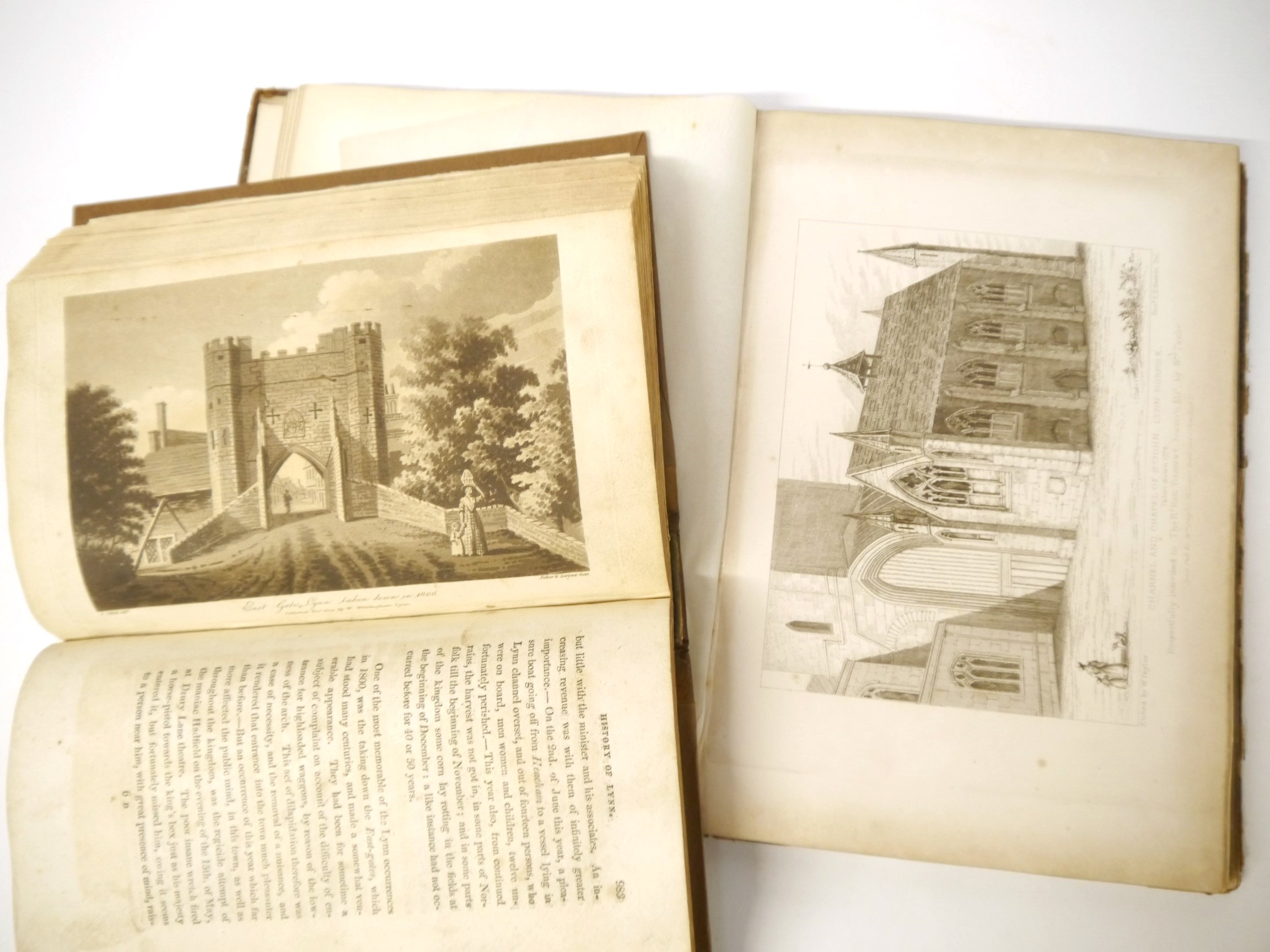 William Taylor: 'The Antiquities of Kings Lynn', Lynn, J Thaw, 1844, 1st edition, - Image 4 of 7