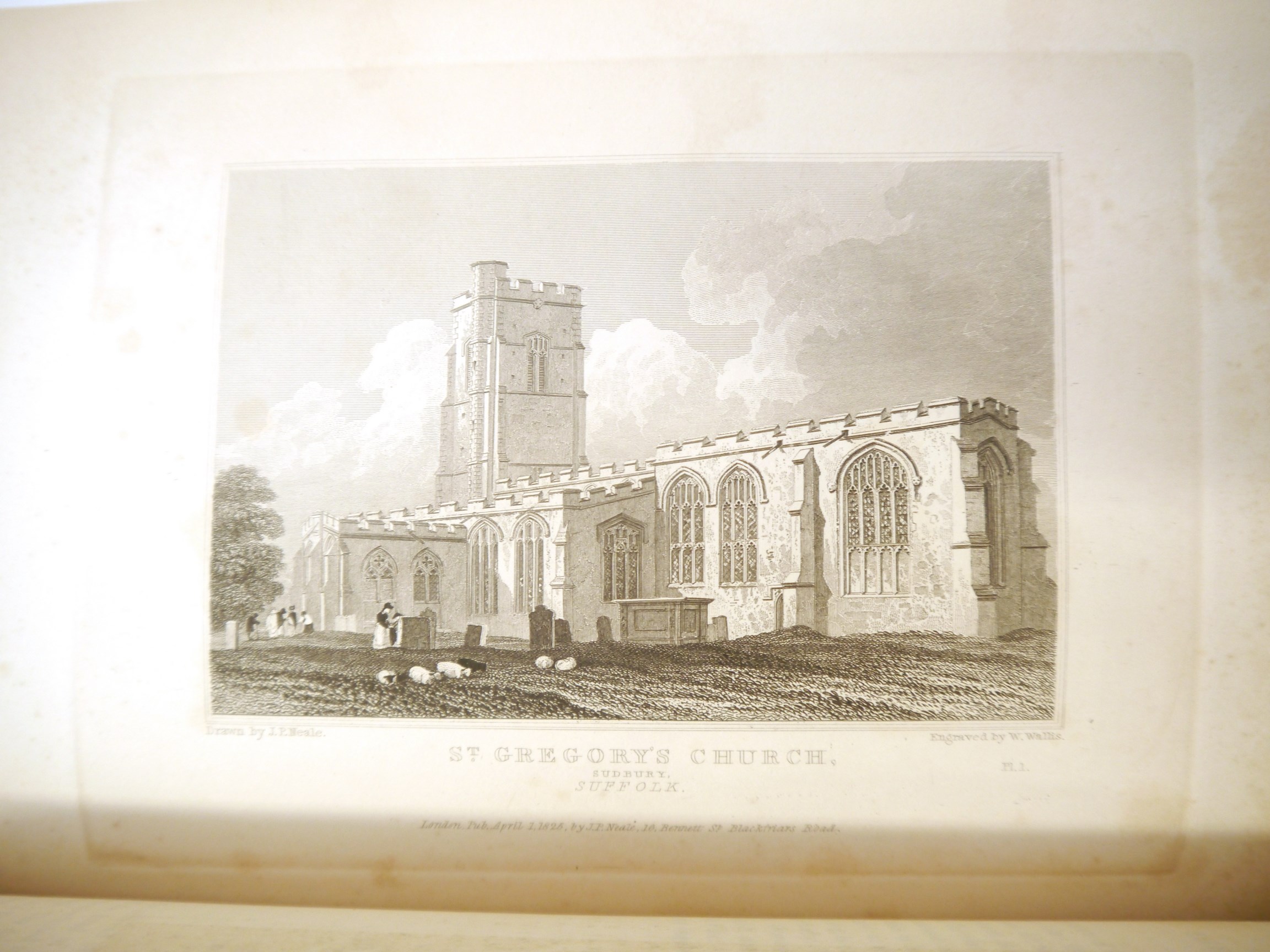 John Preston Neale & John Le Keux: 'Views of the Most Interesting Collegiate and Provincial - Image 4 of 15