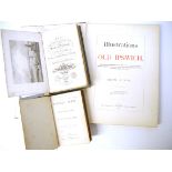 John Glyde: 'Illustrations of Old Ipswich, 1889, 1st edition, 12 plates as called for, folio,