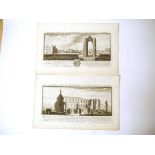 Samuel & Nathaniel Buck, eight 18th Century engraved views of Norfolk,