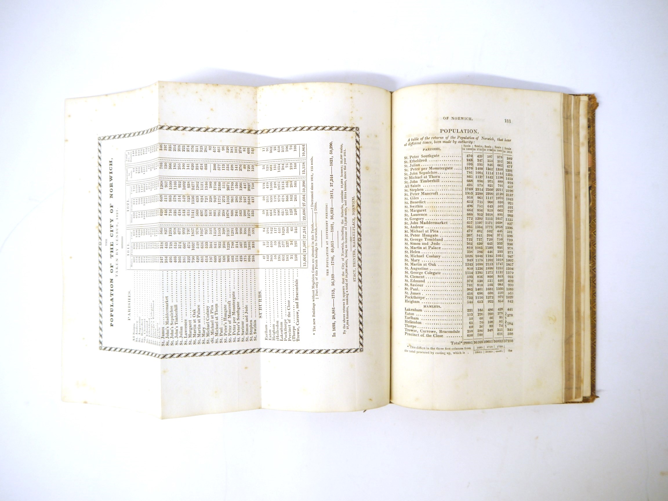 John Stacy: 'A Topographical & Historical Account of the City of Norwich', 1819, 1st edition, - Image 5 of 6