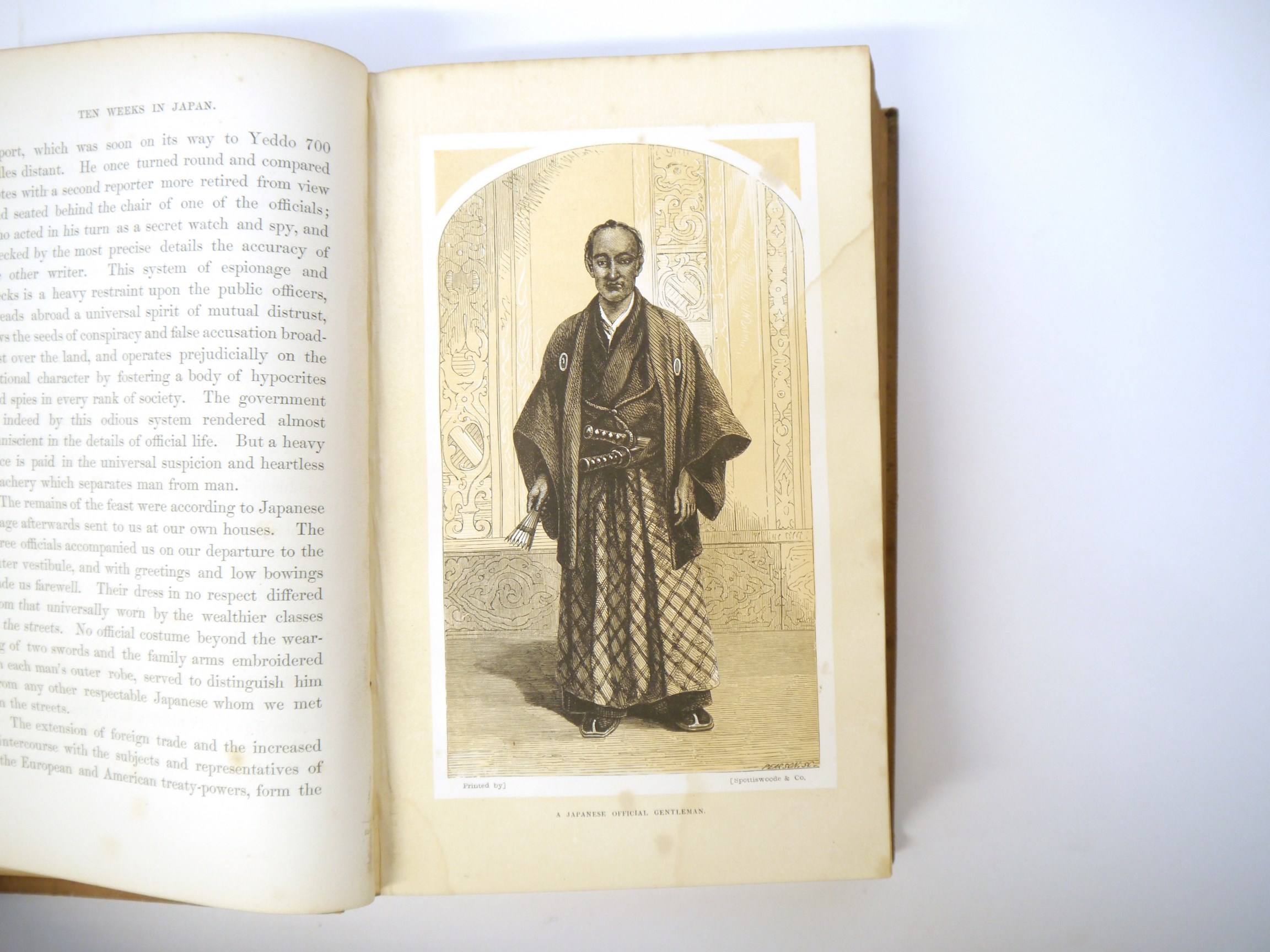 George Smith: 'Ten Weeks in Japan', London, Longman, Green et al, 1861, 1st edition, - Image 3 of 9