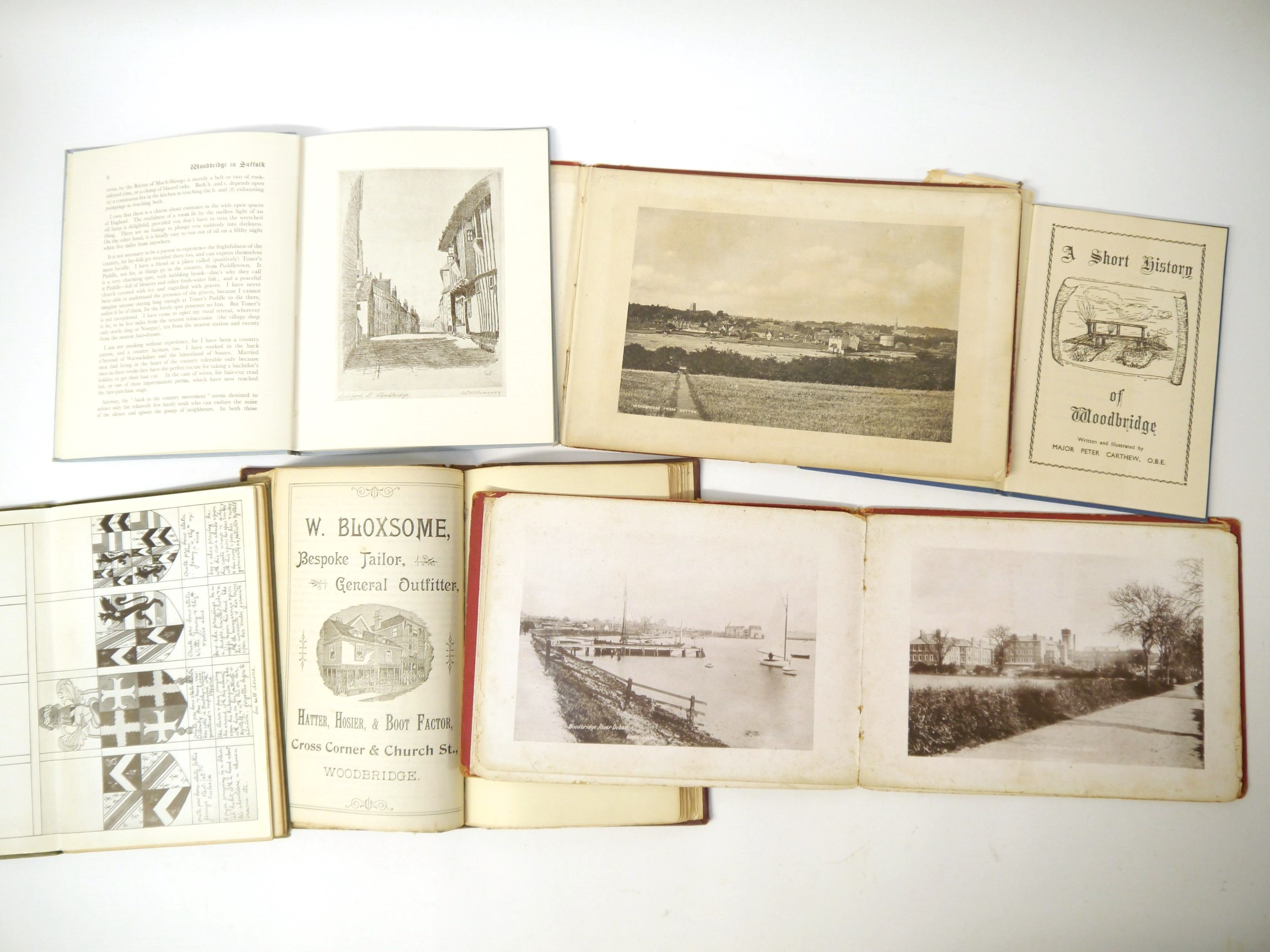 Six titles Woodbridge and environs, including Major Peter Carthew: 'A Short History of Woodbridge', - Image 2 of 9