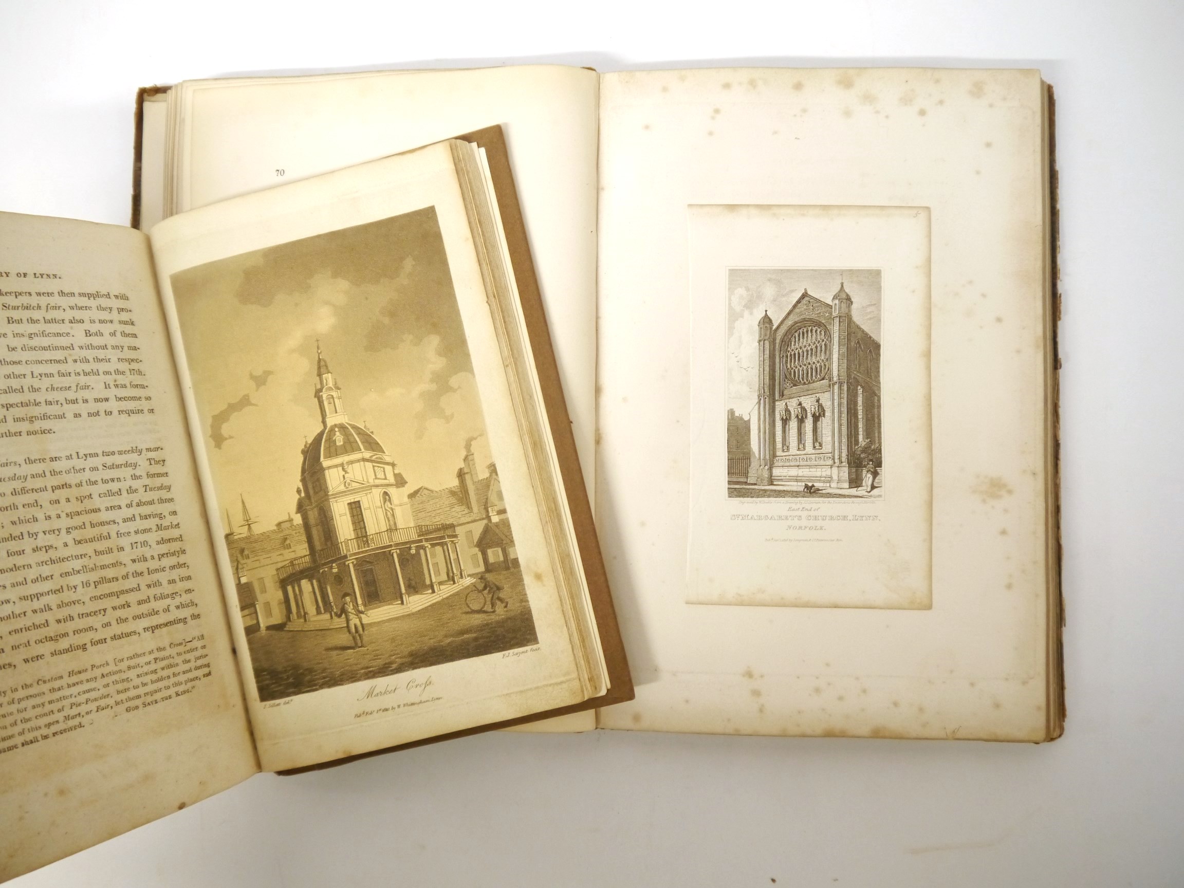 William Taylor: 'The Antiquities of Kings Lynn', Lynn, J Thaw, 1844, 1st edition, - Image 5 of 7