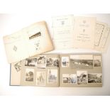 A 1930's snapshot photo album containing a good quantity of images depicting girl guides camps and