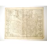 John Speed: 'Suffolk described and divided into hundreds [Suffolk]', engraved map, London,