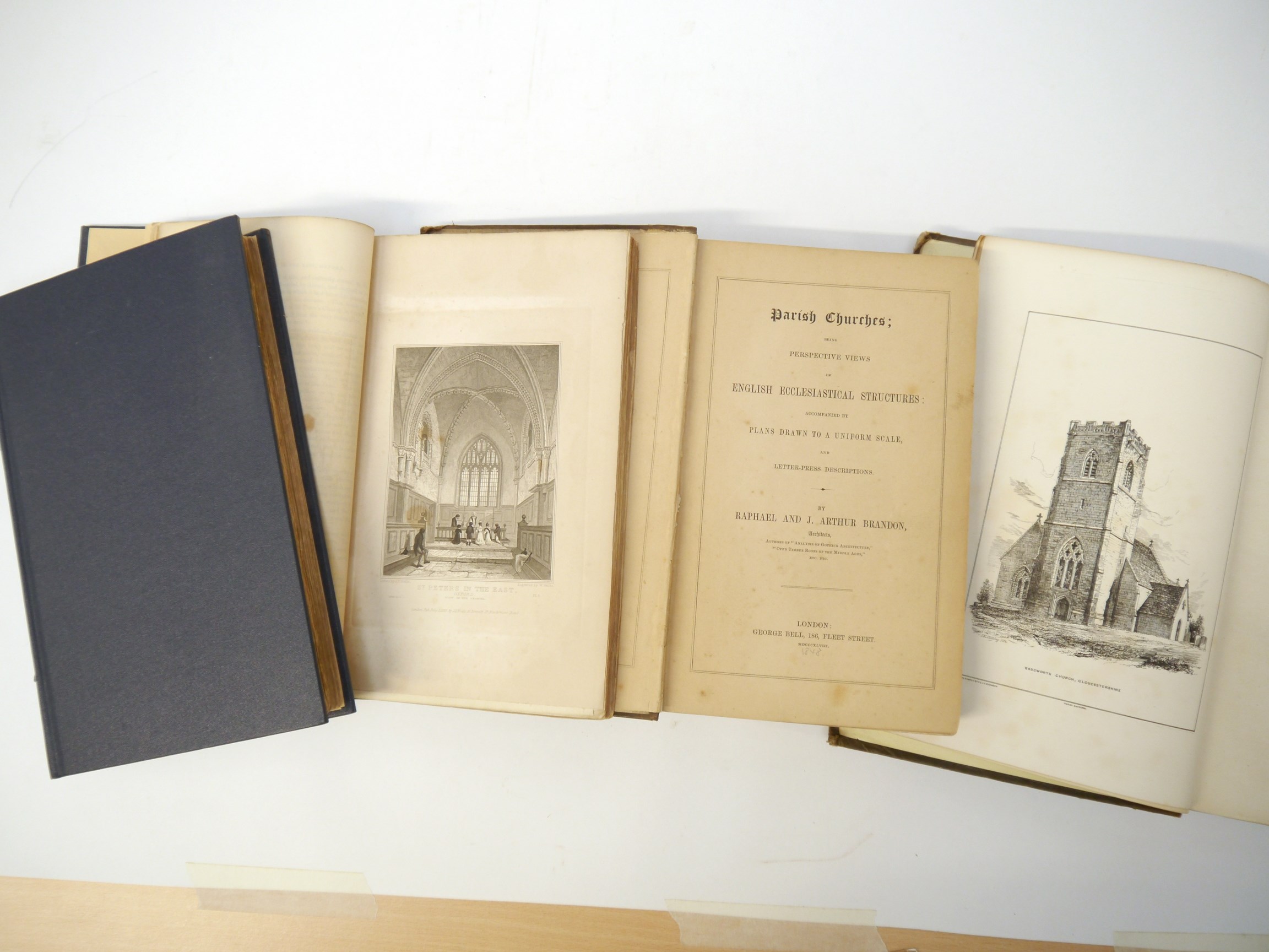 John Preston Neale & John Le Keux: 'Views of the Most Interesting Collegiate and Provincial - Image 2 of 15