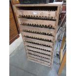 A pine fruit drying rack