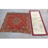 Two Chinese silk textiles,