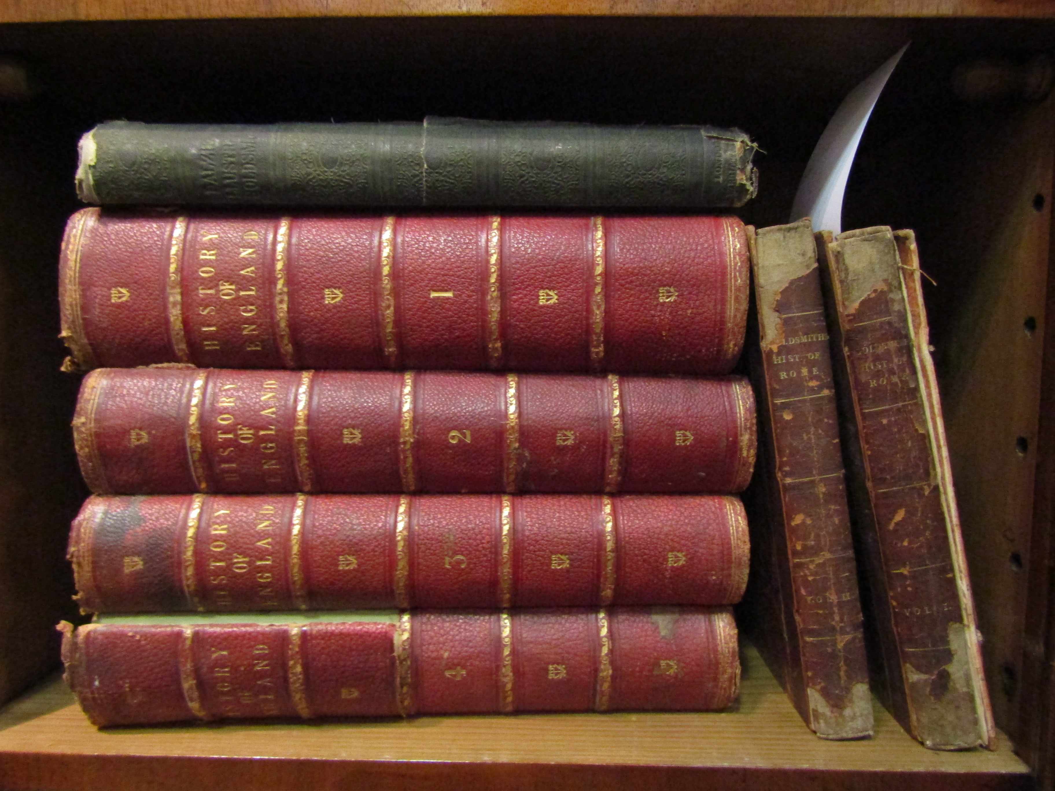 Hume & Stafford: 'The History of England', 4 vols, 135 steel engraved plates,