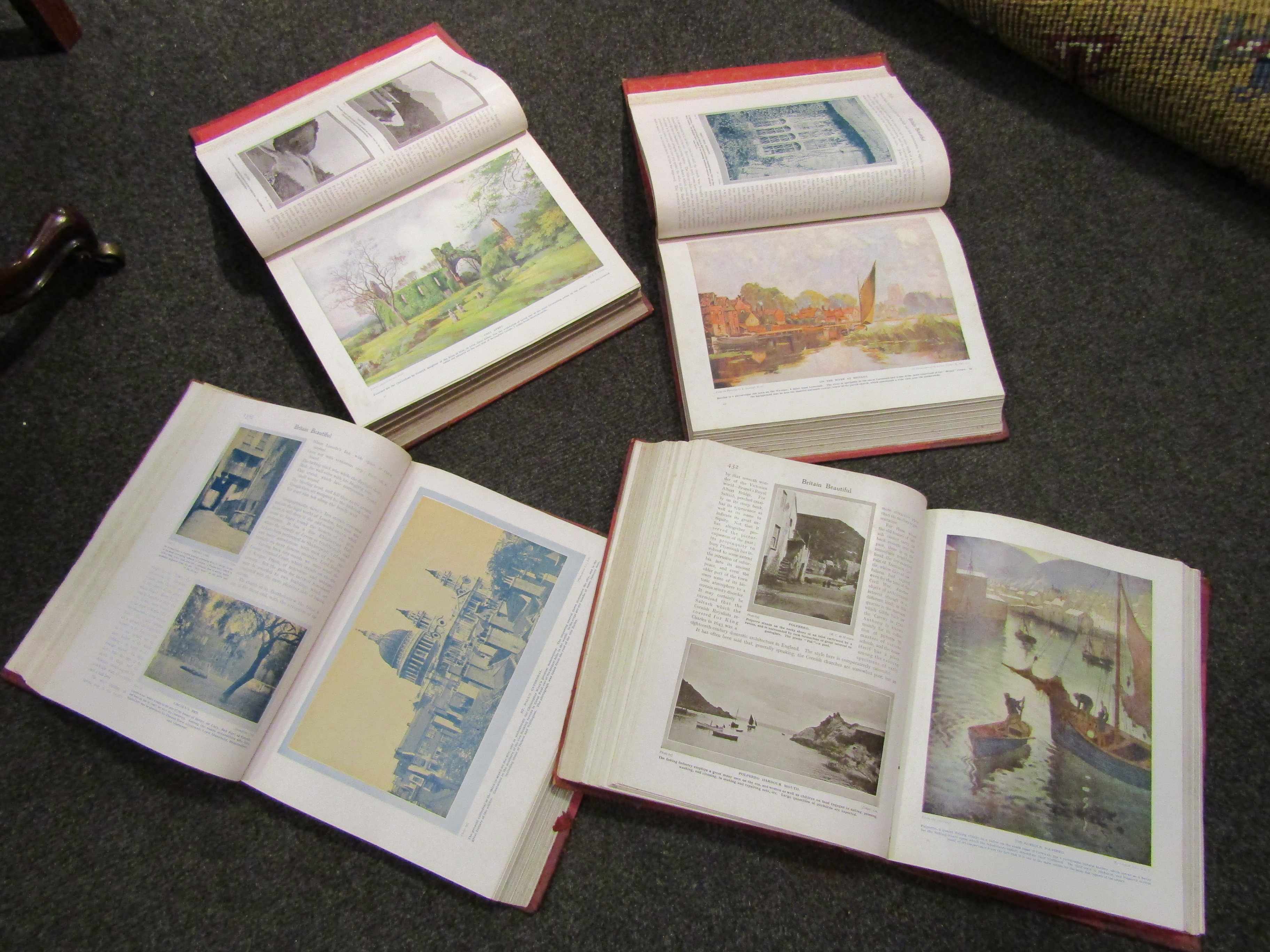 'Hutchinson's Beautiful Britain', 4 volumes, plus 'Belgium The Glorious, - Image 4 of 4