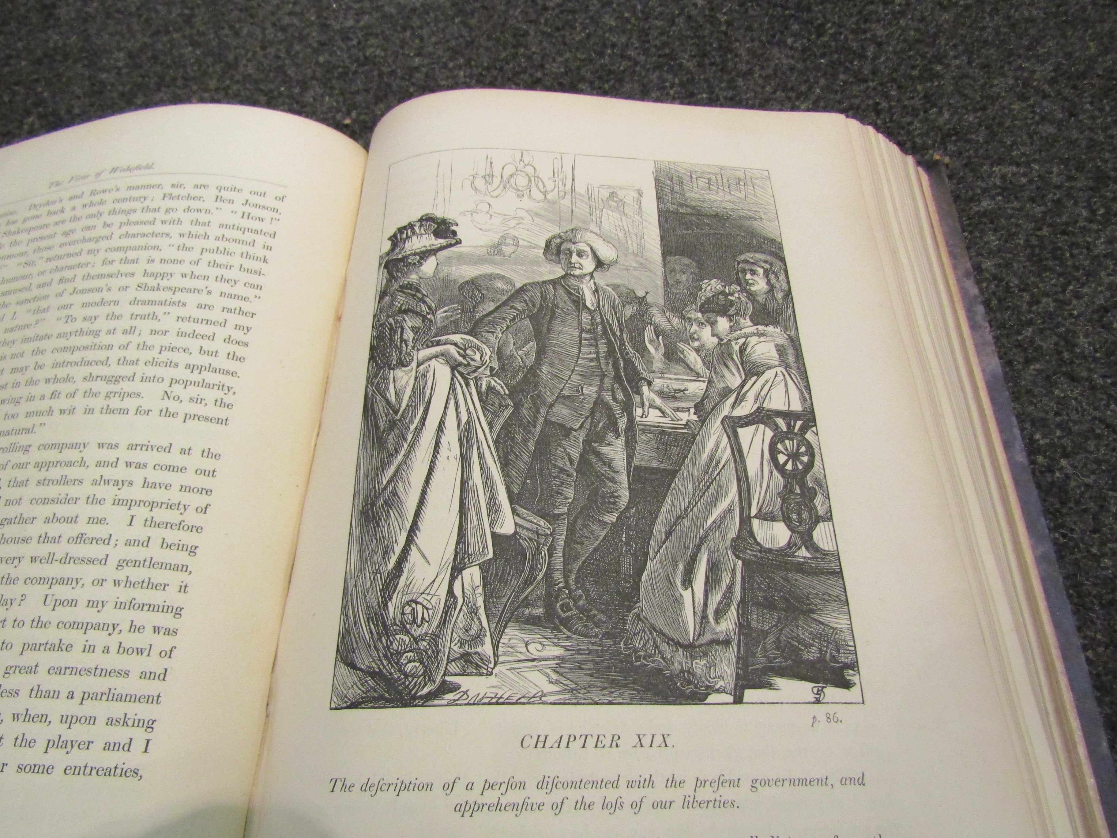 Hume & Stafford: 'The History of England', 4 vols, 135 steel engraved plates, - Image 2 of 5