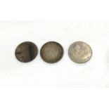 A collection of 20th Century coinage including George V 1935 crown and worn 1922 silver dollar