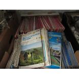 A box of OS maps