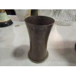 An Arts and Crafts Keswick school of industrial arts hammered copper vase