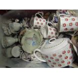 A Susie Cooper tea set and other mixed ceramics