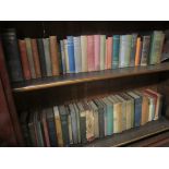 A quantity of mostly early 20th century volumes including poetical works, fiction etc.