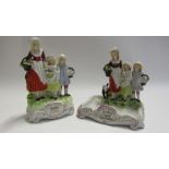 A Yardley English Lavender soap dish and figural group (2)