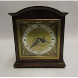 An Elliott mahogany mantel clock