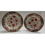 Seven Crown Derby plates