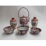 Japanese vases,