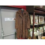 Kumar Bros' fur coat size 16