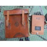 A leather cased Avo Meter and a PO meter (2)