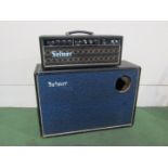 A Selmer treble and bass 50 watt valve amplifier,