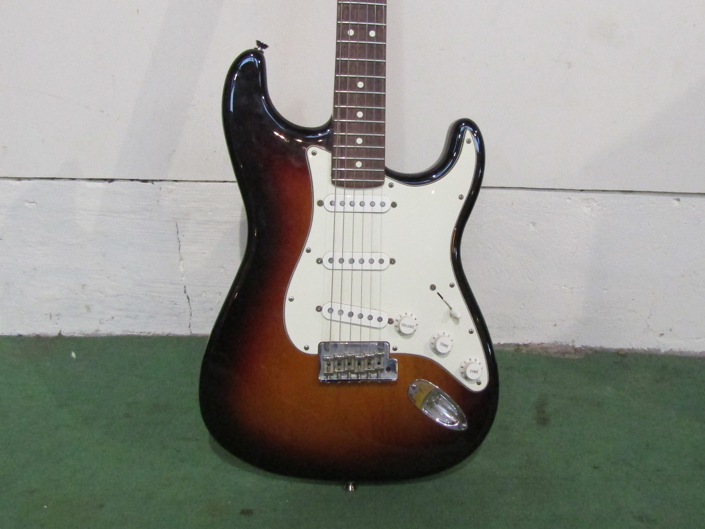 A Fender Stratocaster USA 2009, sunburst paintwork,