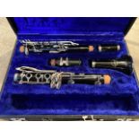 An Earlham Bb clarinet, serial number 94119,