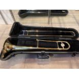 A Bach Bundy model Bb trombone, serial number A95844,