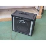 A Peavey Bandit 112 lead amplifier