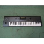A Yamaha W5 keyboard synthesizer