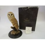 A Country Artist figure Barn Owl model no. ca.