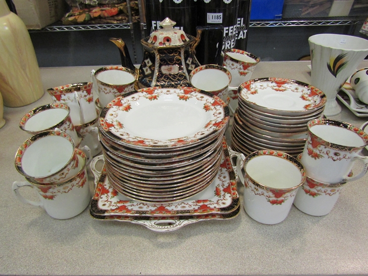 A Sutherland china Imari tea service