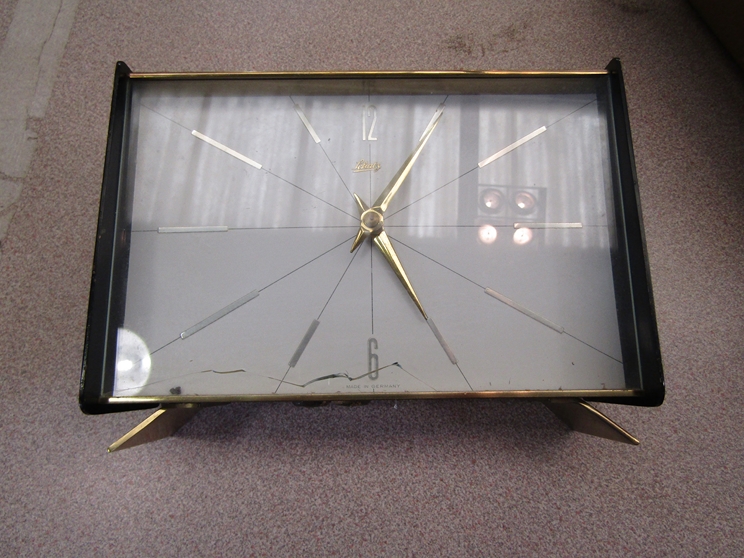 Four timepieces including 1960's Metamec and carriage clock - Image 9 of 11