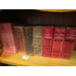 Six Kelly's Directories of Norwich, 1930's-1960, very mixed condition (a/f),