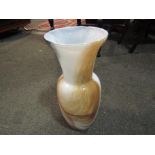 An art glass vase,