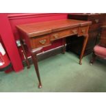 A 19th Century Maple & Co breakfront walnut games table with inlaid chevron crossbanding,