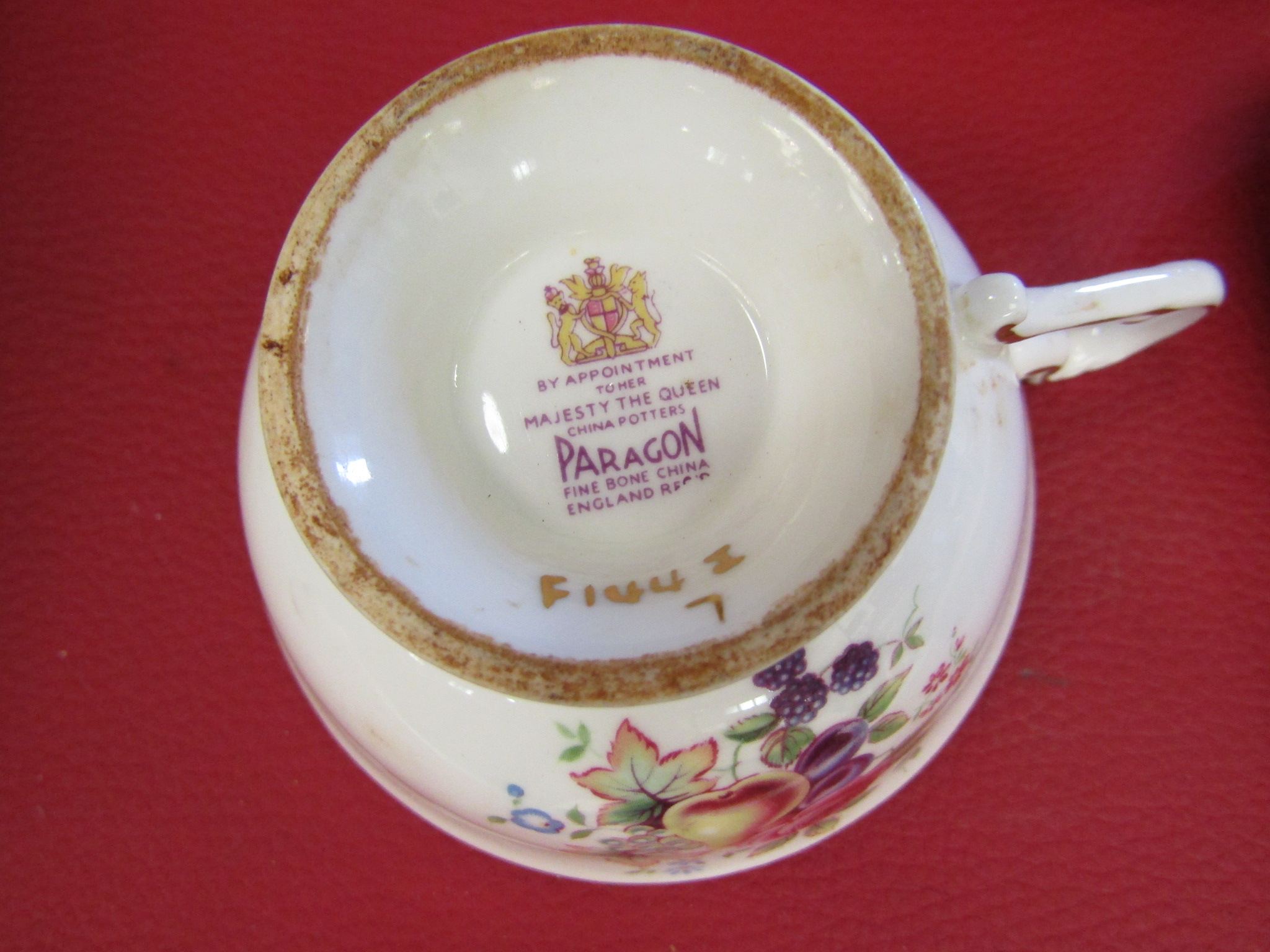 A set of six Paragon tea cups and saucers - Image 2 of 2