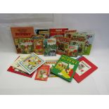 A collection of Rupert The Bear books and ephemera including Ladybird, Monster Rupert Book,