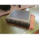 The Holy Bible, a Brown's Self Interpreting Bible circa 1870,