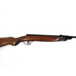 A Webley Junior .177 air rifle, blackened barrel and hardware. No License Required.