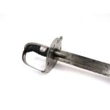 A 1796 pattern heavy cavalry trooper's sword,