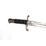 A Victorian British P1856 "Yataghan" sword bayonet for the Enfield rifle