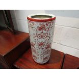 A decorative ceramic stick stand,