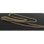 A 9ct gold neckchain, 54cm long, 4.