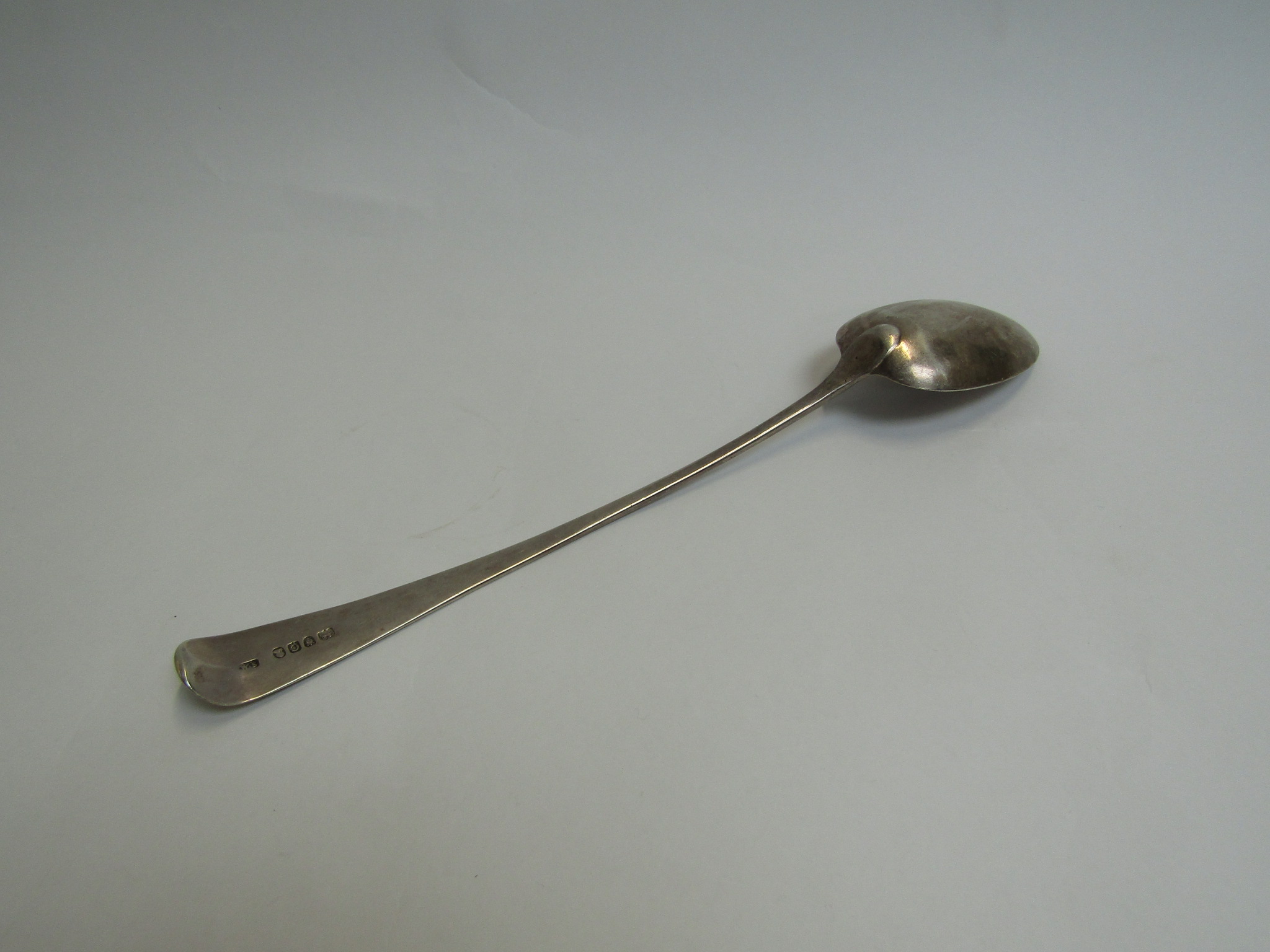 A George III silver basting/stuffing spoon, London 1798, make initials W.S. - Image 2 of 3