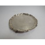 A George II John Tuite silver salver,